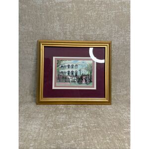 Vintage Bonnie Holden Charleston SC Victorian House Horse Carriage Art Prints